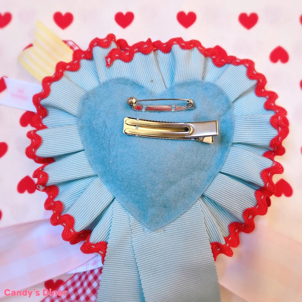 candy a love Rosette Brooch ⑨