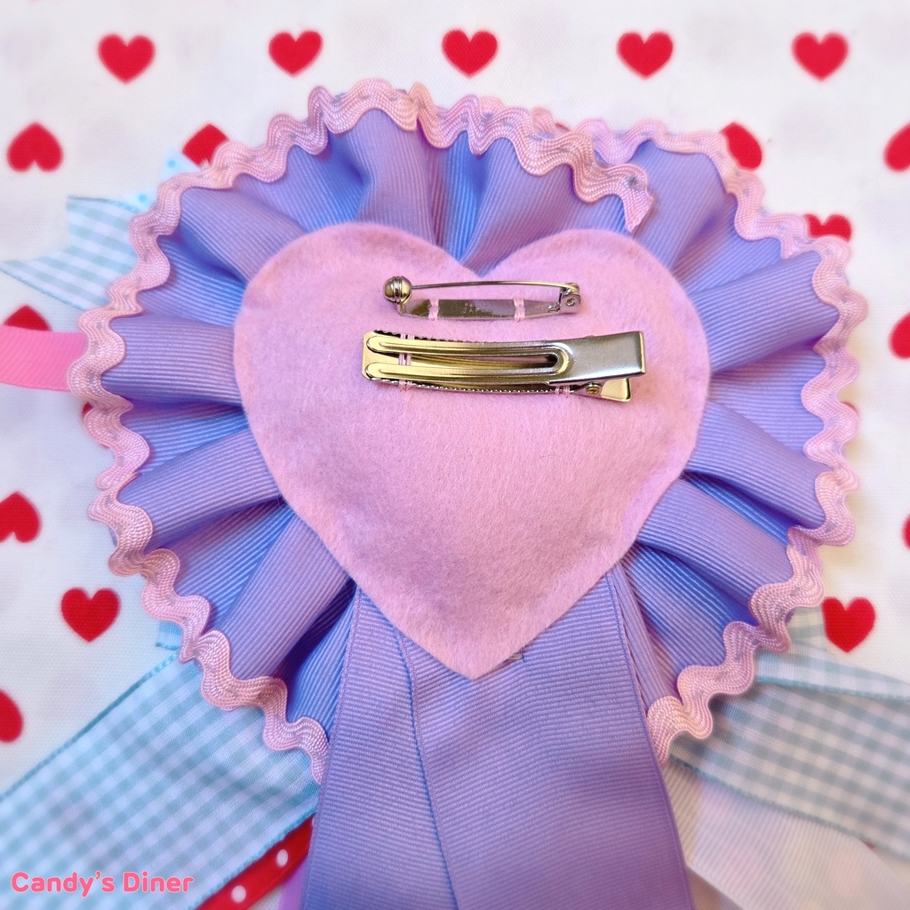 candy a love Rosette Brooch ➅