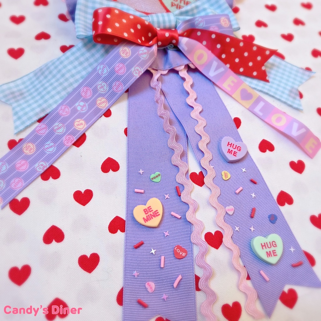 candy a love Rosette Brooch ➅