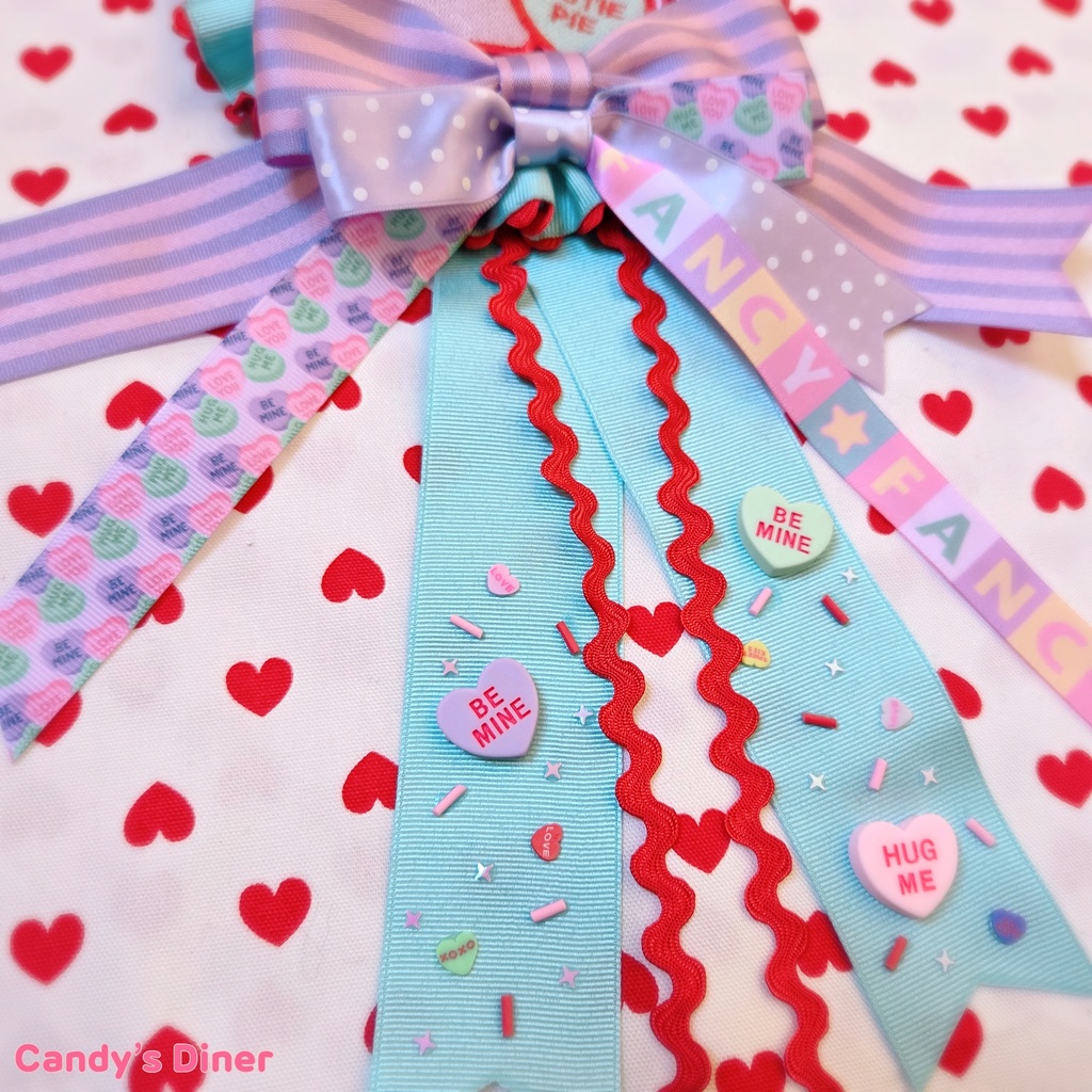 candy a love Rosette Brooch ④