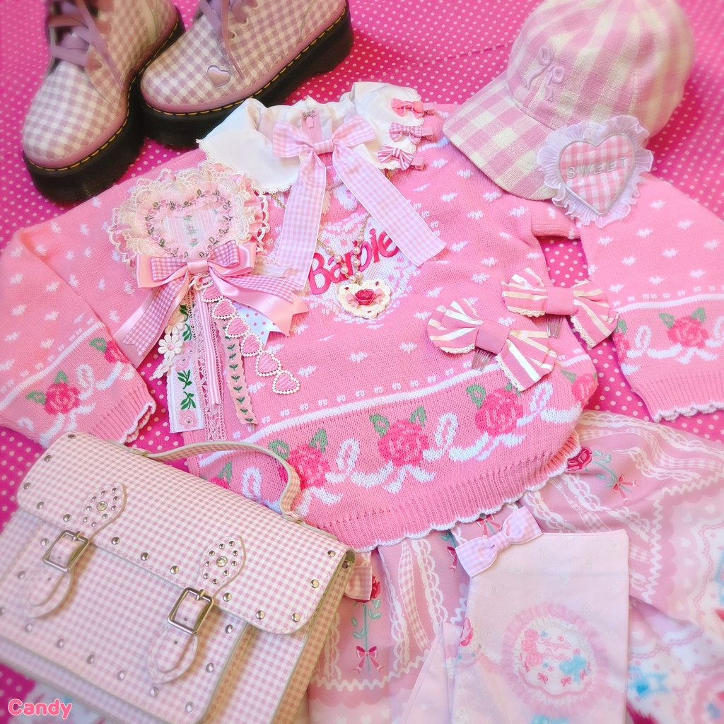 Rose In The Heart Rosette Brooch ③