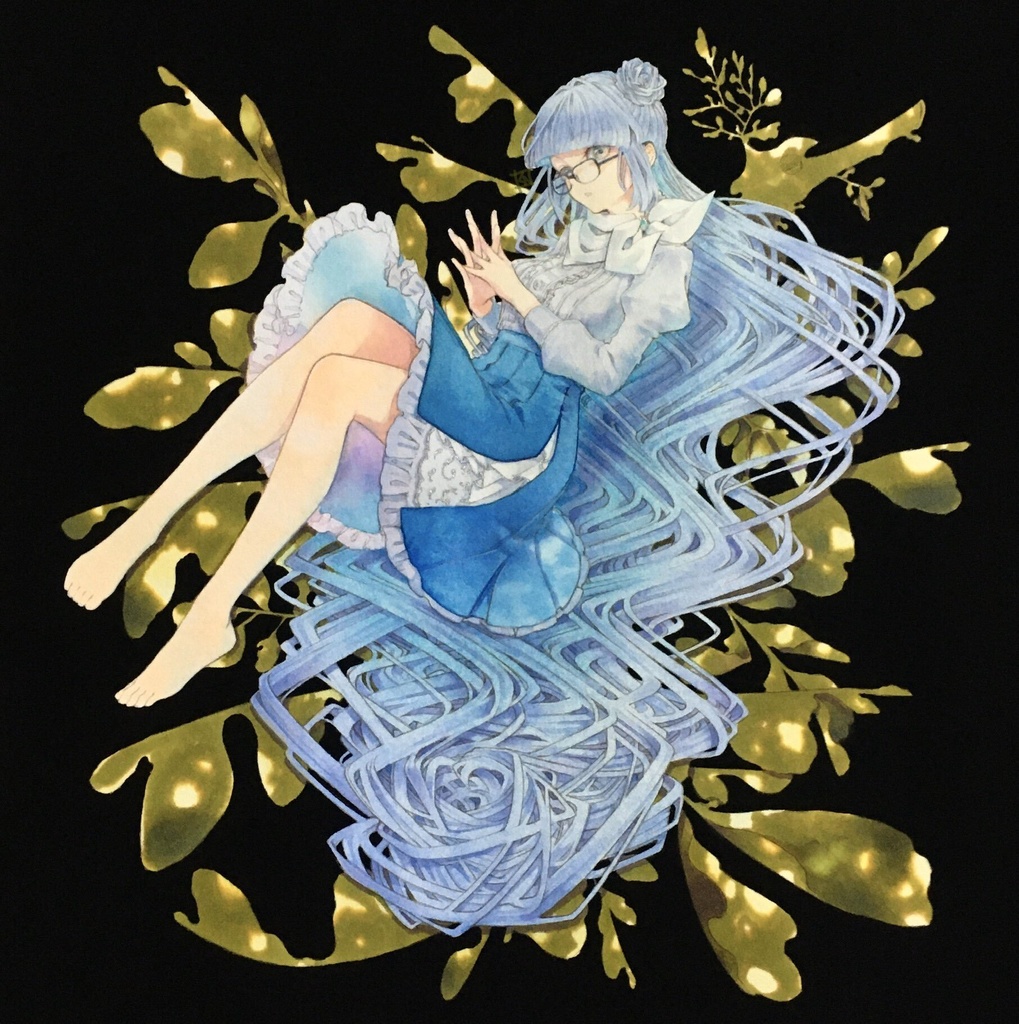 原画】『She』A4額