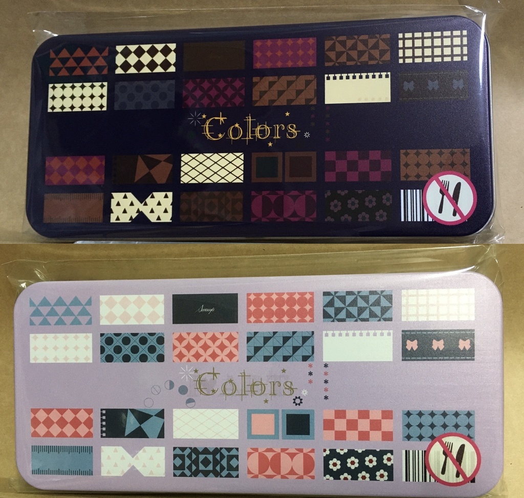 【缶ケース＆シールセット】絵の具にまつわるエトセトラ