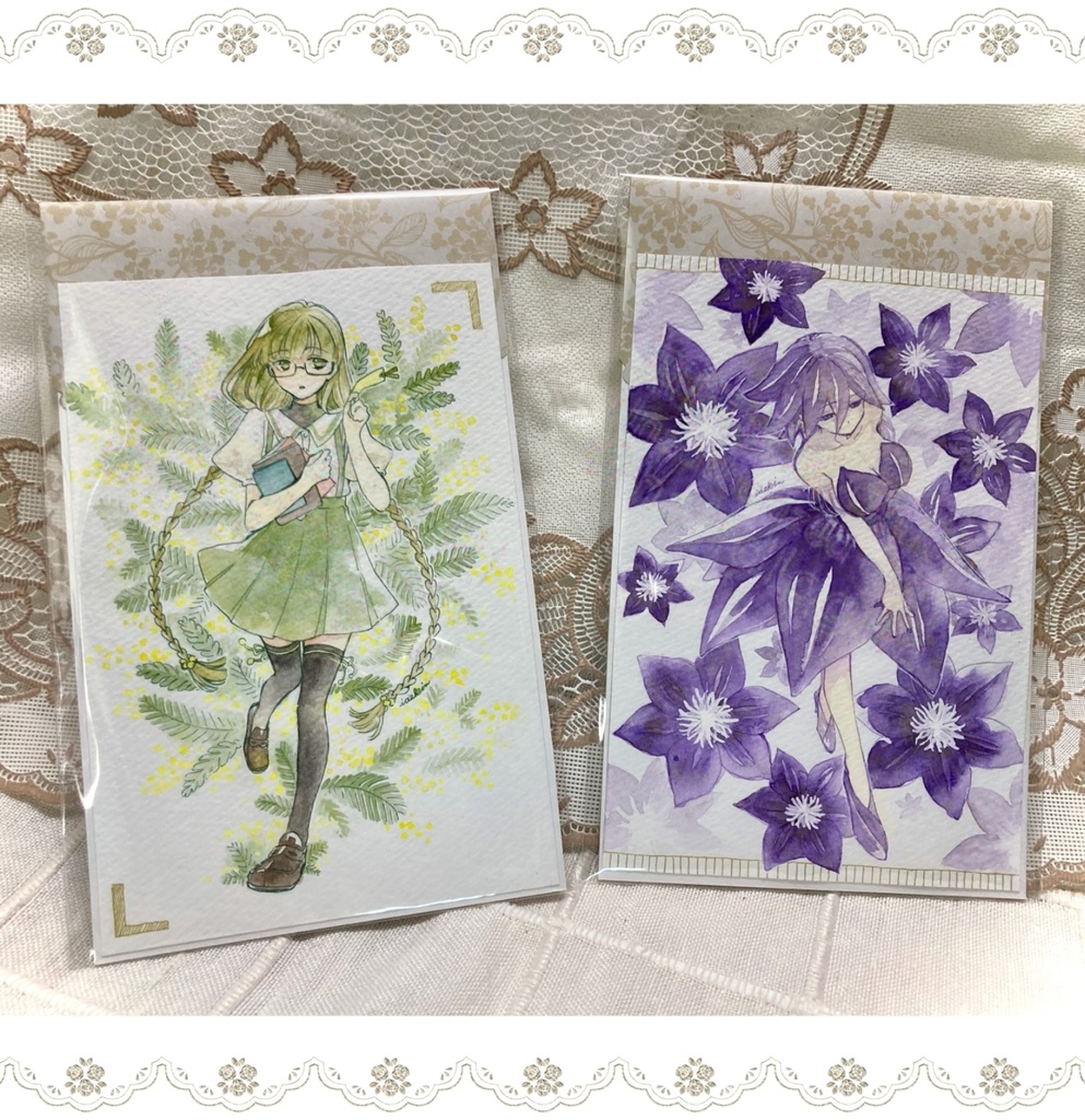 花の香 届けて【フレームレス原画】