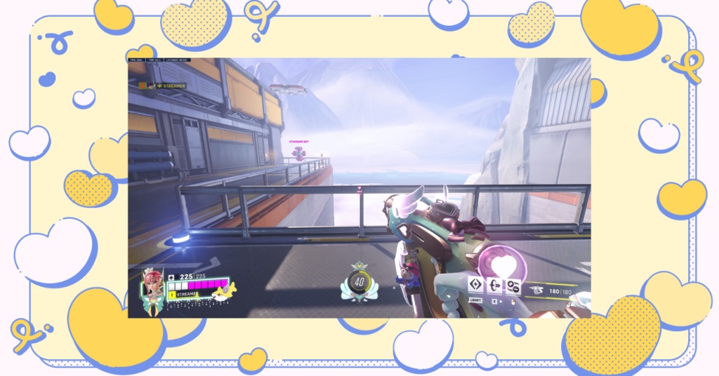 Overwatch2 │ オーバーレイ │ ジュノ │ ミシックスキン風 │ Overlay │ Juno │ Mythic │ Heart of Hope ✧ Mint