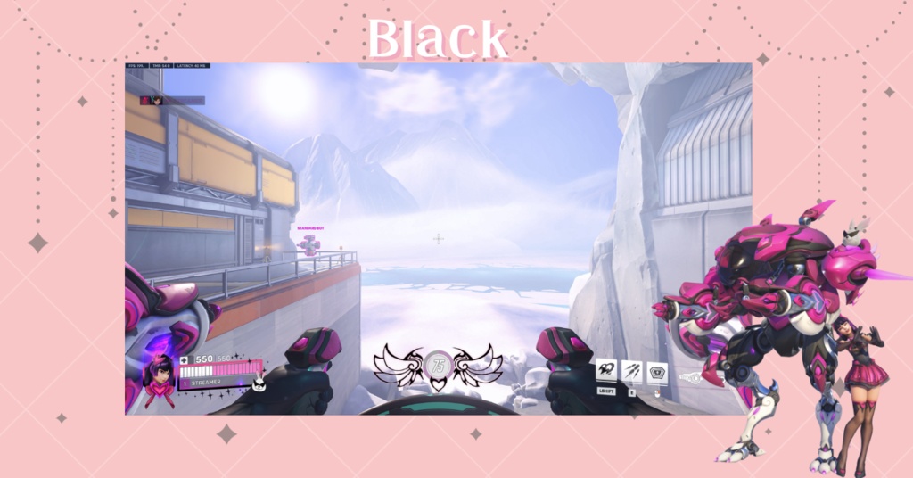 Overwatch 2 │ オーバーレイ │ ノクターナ風 │ Overlay │ D.va │ Nocturna │ DOKIWATCH