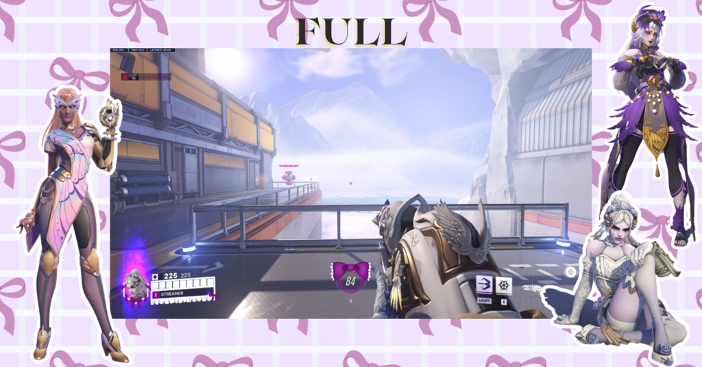 ✧セット │ Overwatch 2 │ オーバーレイ │ ロリータ風 │ Overlay │ Sweet Lolita │ Kawaii │ オーバーウォッチ2 ✧ Bundle