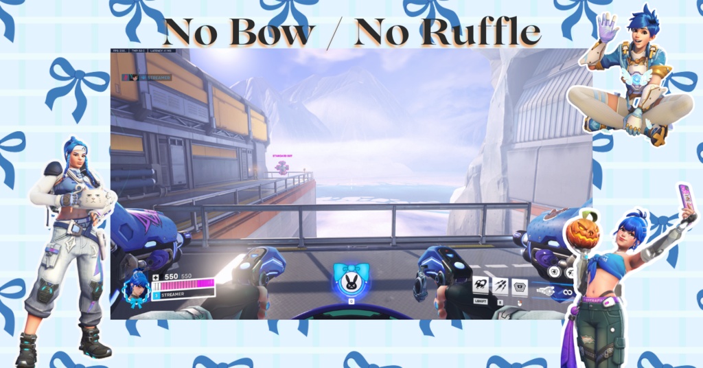 ✧セット │ Overwatch 2 │ オーバーレイ │ ロリータ風 │ Overlay │ Sweet Lolita │ Kawaii │ オーバーウォッチ2 ✧ Bundle