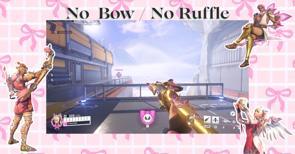 ✧セット │ Overwatch 2 │ オーバーレイ │ ロリータ風 │ Overlay │ Sweet Lolita │ Kawaii │ オーバーウォッチ2 ✧ Bundle