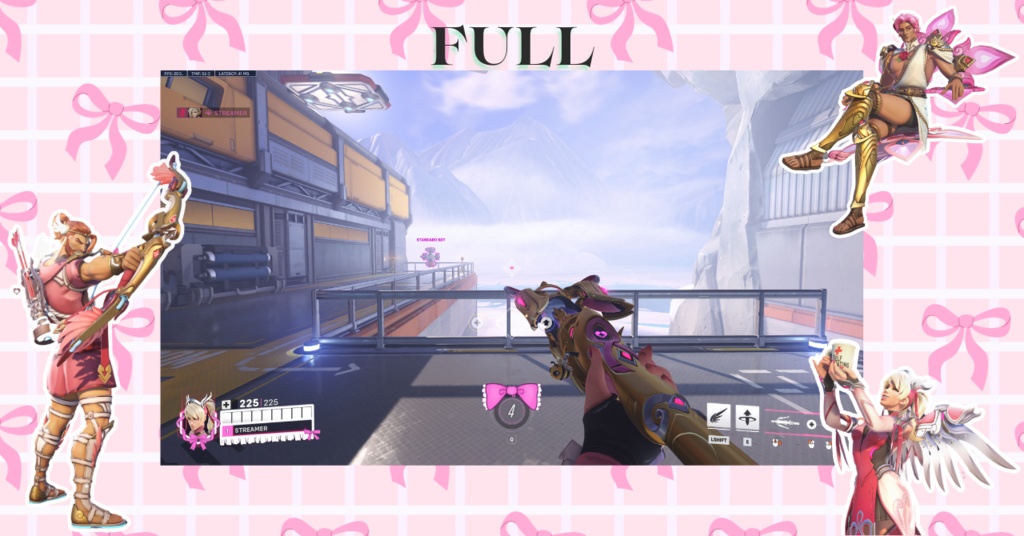 ✧セット │ Overwatch 2 │ オーバーレイ │ ロリータ風 │ Overlay │ Sweet Lolita │ Kawaii │ オーバーウォッチ2 ✧ Bundle