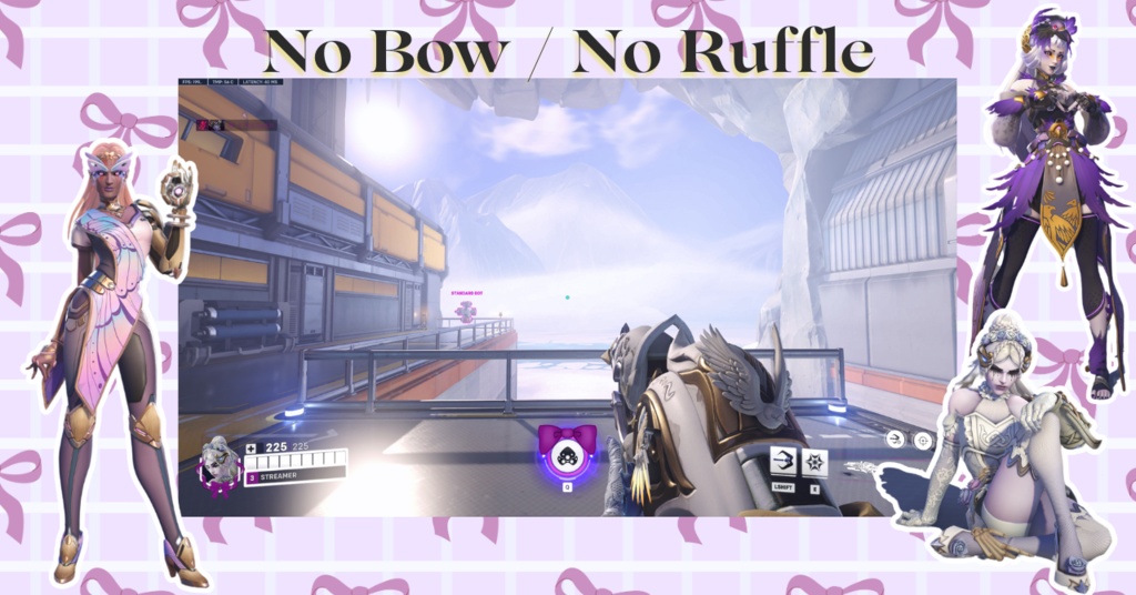 ✧セット │ Overwatch 2 │ オーバーレイ │ ロリータ風 │ Overlay │ Sweet Lolita │ Kawaii │ オーバーウォッチ2 ✧ Bundle