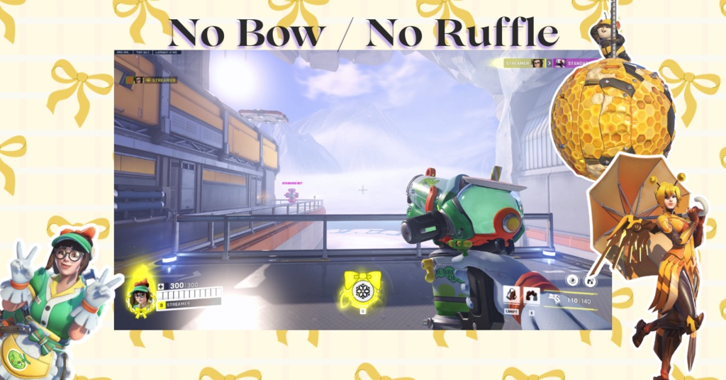 ✧セット │ Overwatch 2 │ オーバーレイ │ ロリータ風 │ Overlay │ Sweet Lolita │ Kawaii │ オーバーウォッチ2 ✧ Bundle