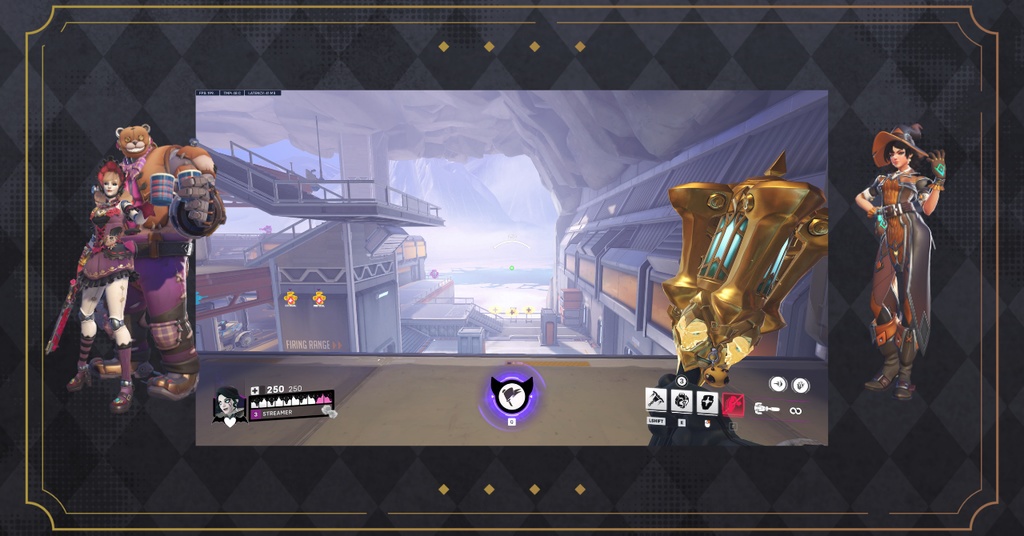 Overwatch 2 │ オーバーウォッチ2 │ オーバーレイ │ ゴシック風│  Overlay │ Gothic