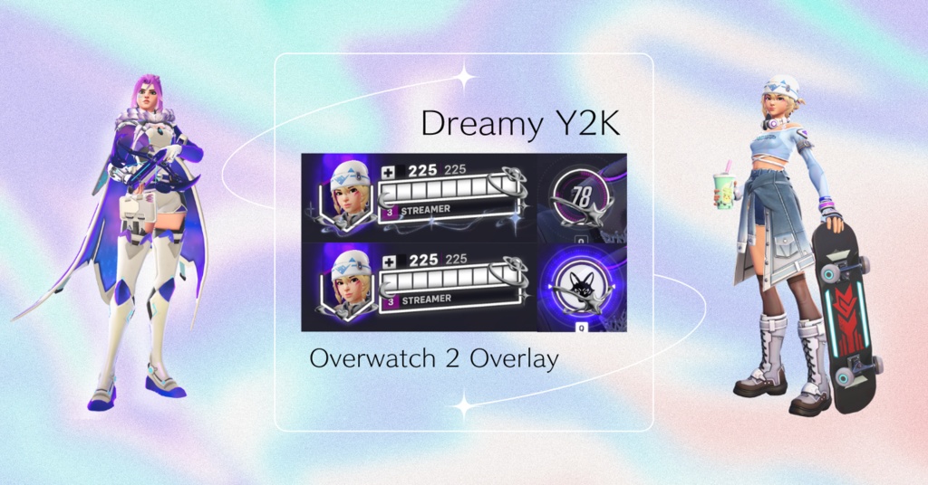 Overwatch 2 │ オーバーウォッチ2 │ オーバーレイ │ Y2K │ Overlay