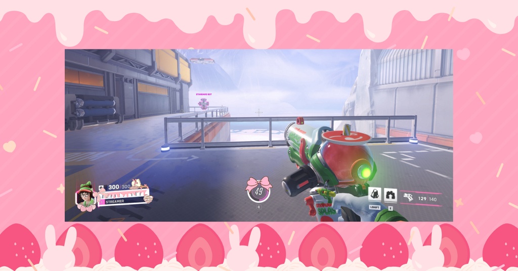 Overwatch 2 │ オーバーウォッチ2 │ オーバーレイ │ バレンタイン │ Overlay │ Valentine