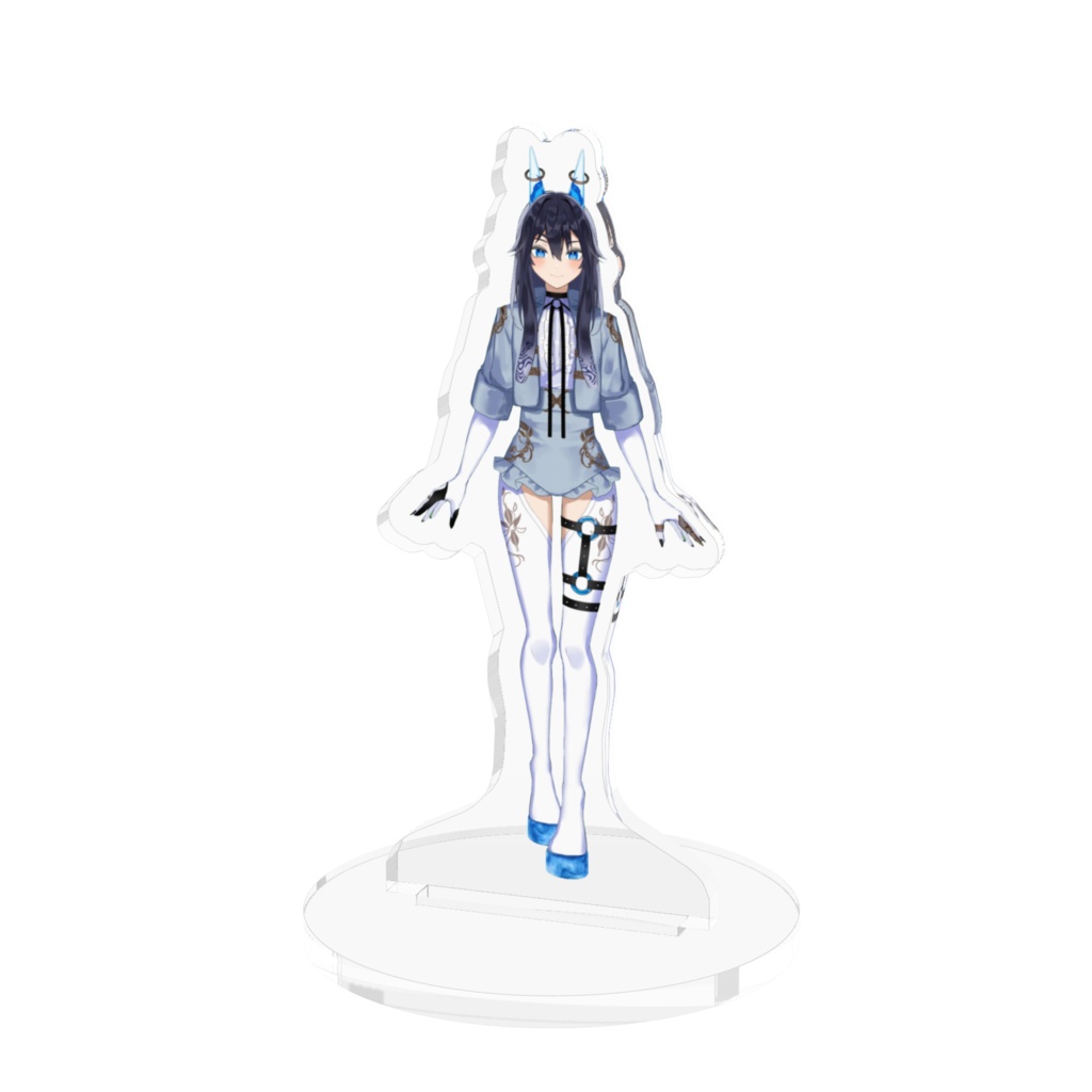 黒曜ルリ（朝衣装）アクリルスタンド