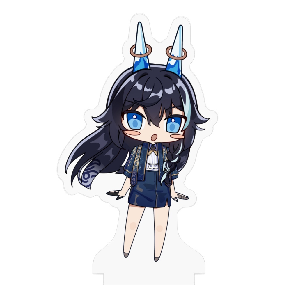 SD黒曜ルリ(夜衣装)アクリルスタンド