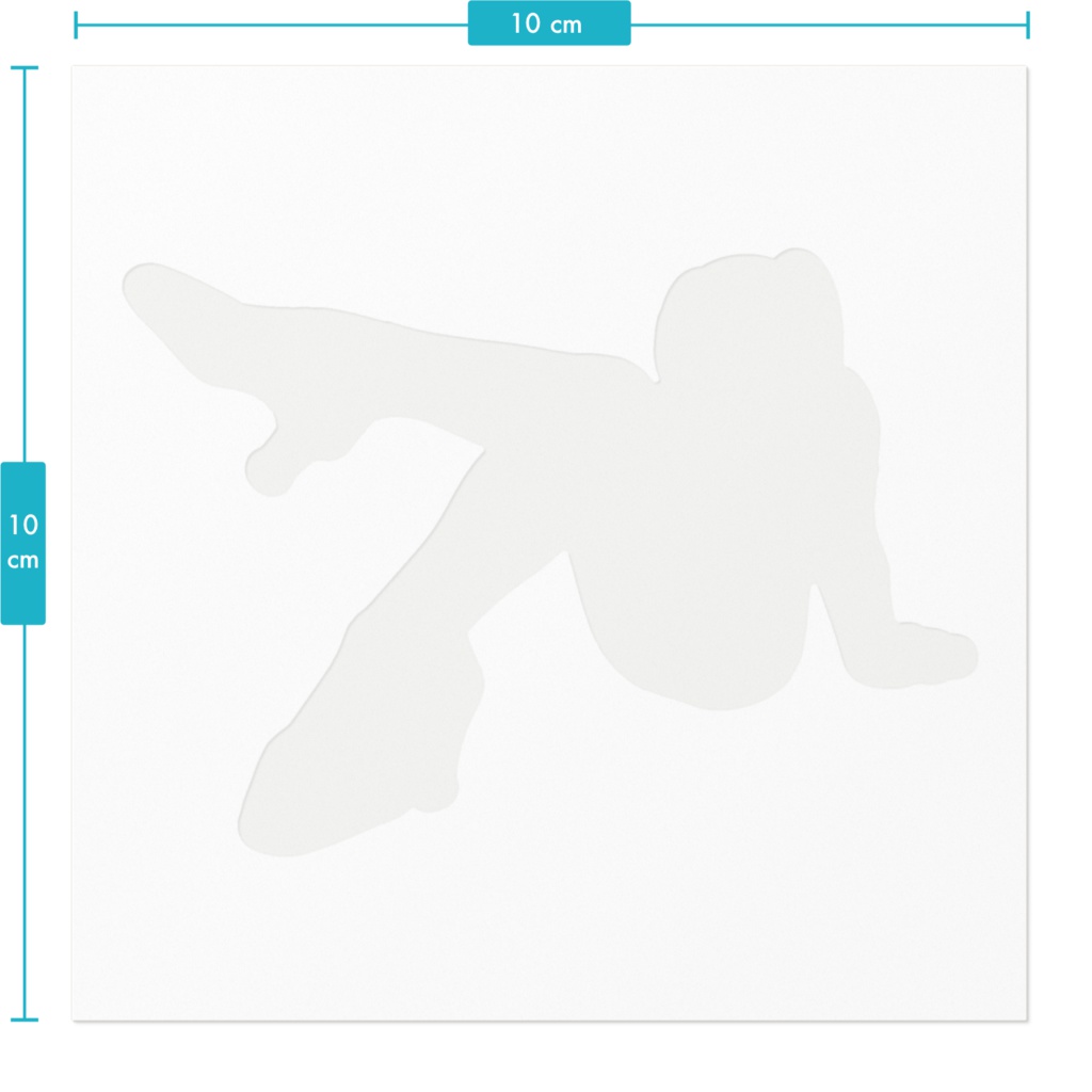 女の子 ステッカー