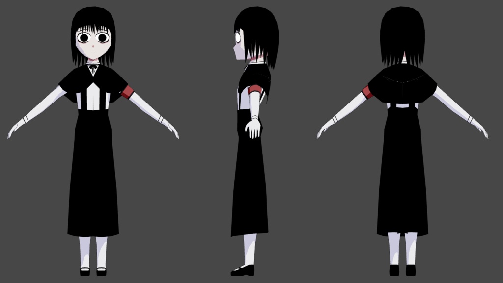 Catt | Lobotomy Corp WonderLab Fan-Model | VRChat Avatar PC