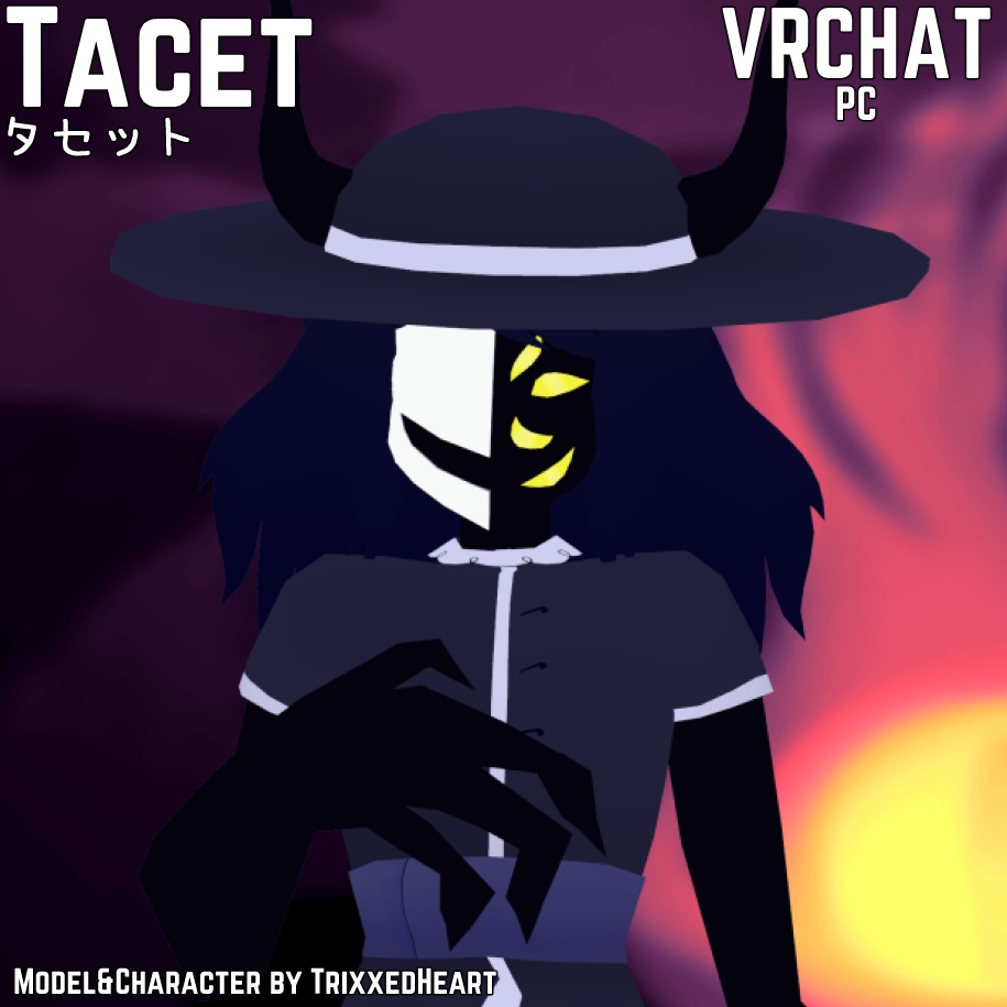 Shadow Queen Tacet | VRChat Avatar PC+Quest