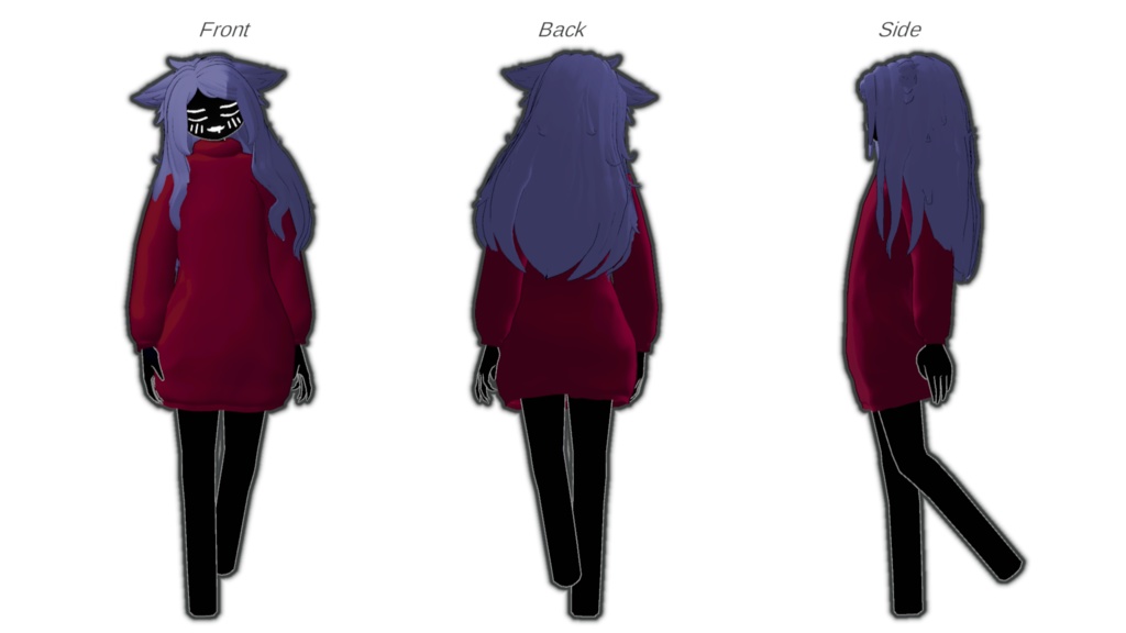 ネクロメル 3.0 | VRChat Avatar PC