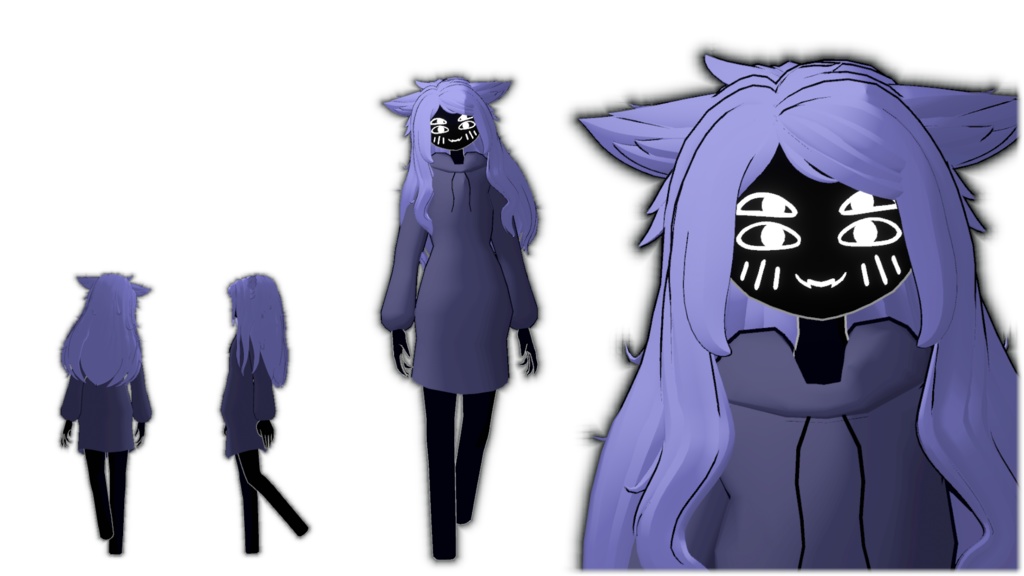 ネクロメル 3.0 | VRChat Avatar PC