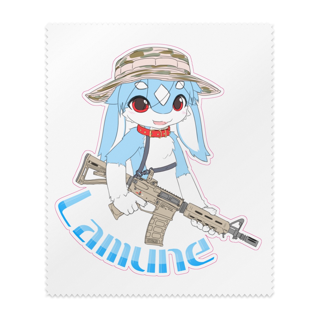 ラムネちゃんメガネ拭き1