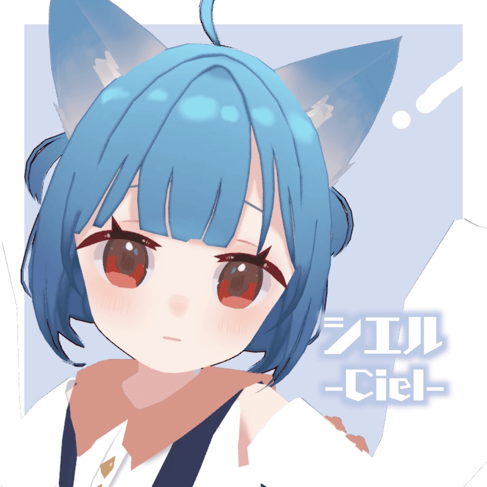 シエル Ciel /オリジナル3Dモデル【VRChat】