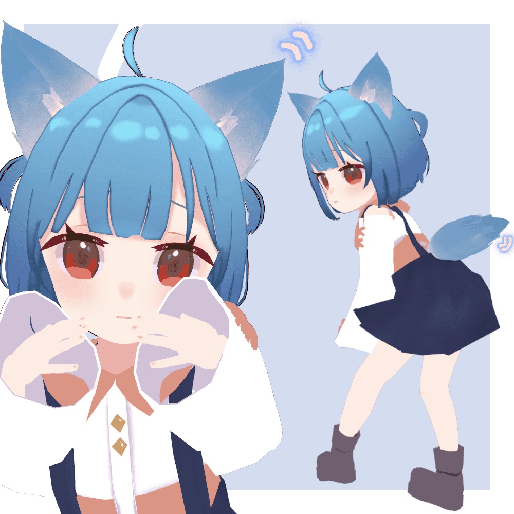 シエル Ciel /オリジナル3Dモデル【VRChat】