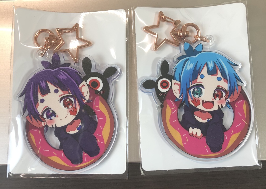 どーなっつゆらゆらアクキーセット