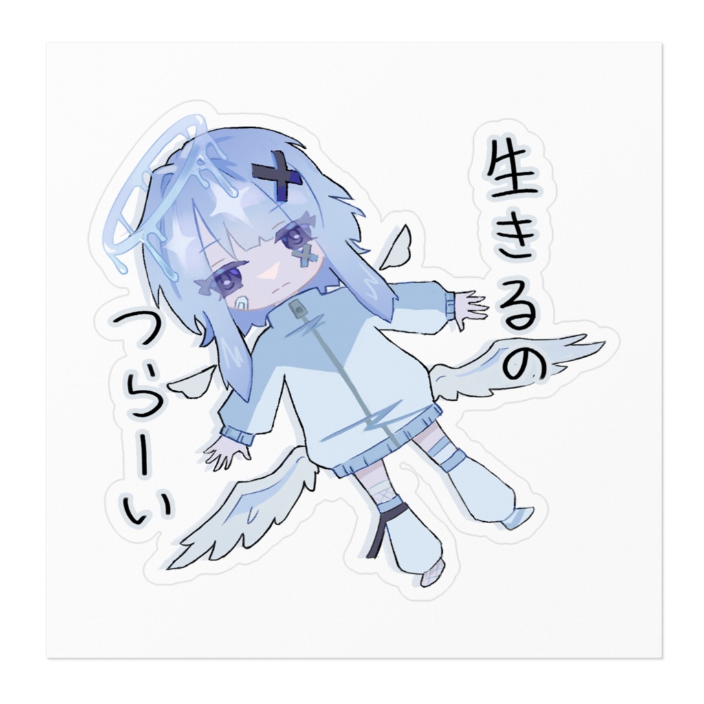 『こあくまてんしちゃんっ!』ステッカー-ver.つらひ-