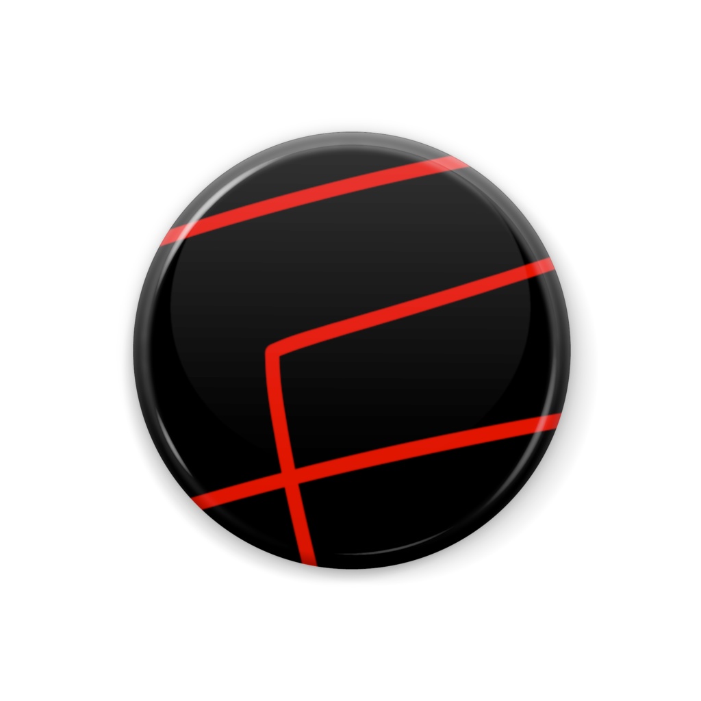 さかさ缶バッジ~おそろい②~