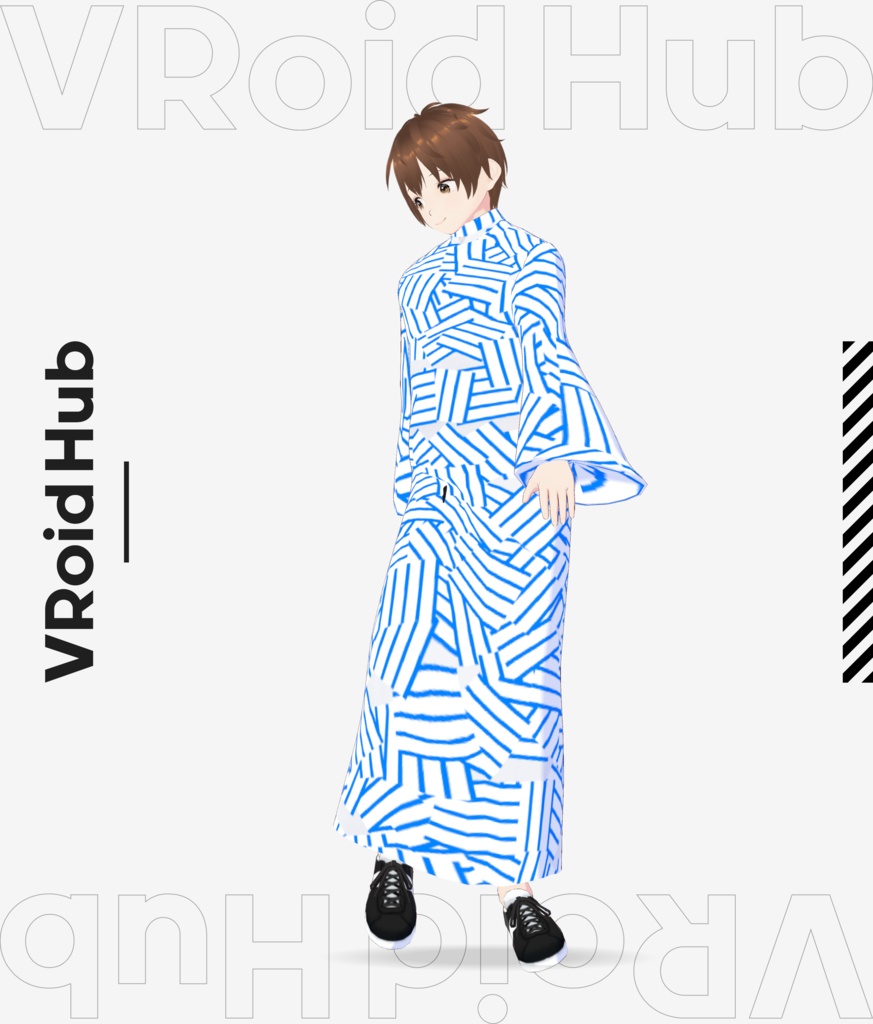 【3Dキャラクター】【有料】[Vroid]「トップス衣装」b001