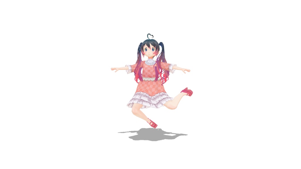【オリジナル3Ⅾモデル】3Ⅾキャラクター「伊藤瀧葉」