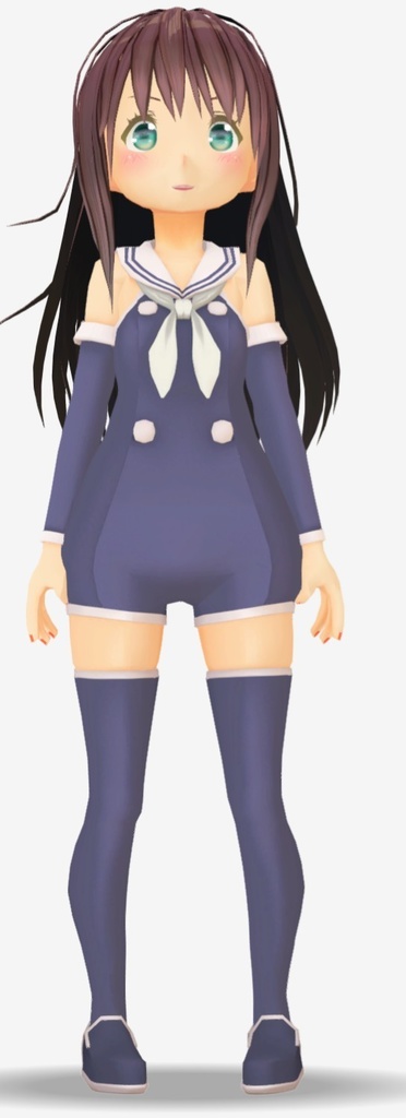 【オリジナル3Dモデル】藤本里奈(ふじもと・りな) - ffg - 2/2