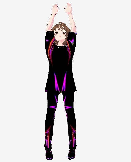 オリジナル3dモデル坂本和子vrm