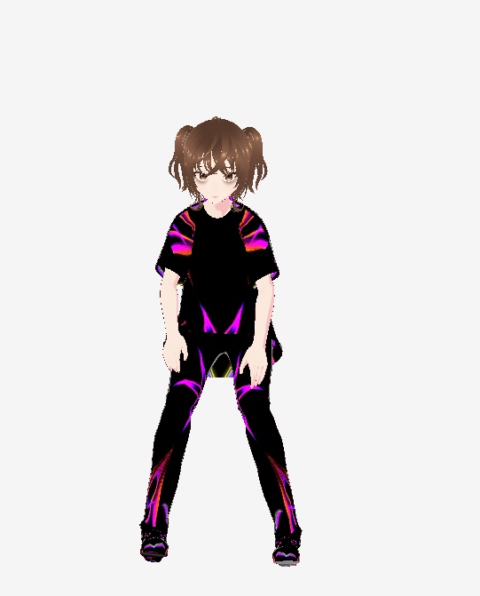 オリジナル3dモデル坂本和子vrm