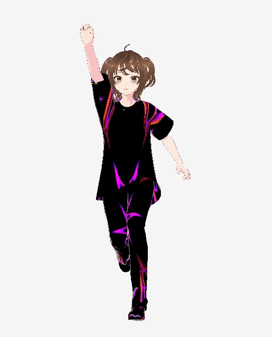 オリジナル3dモデル坂本和子vrm