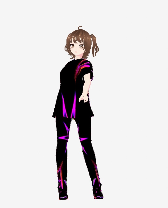 オリジナル3dモデル坂本和子vrm