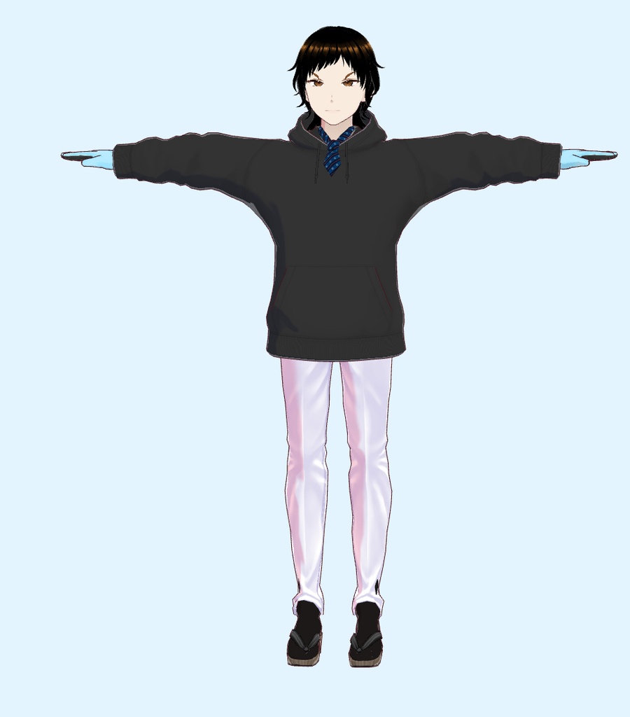 「3dモデル」伊勢日向。vrm等　viroidstudio