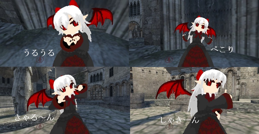 【ボクセルモデル】魔界嬢メロロッテ