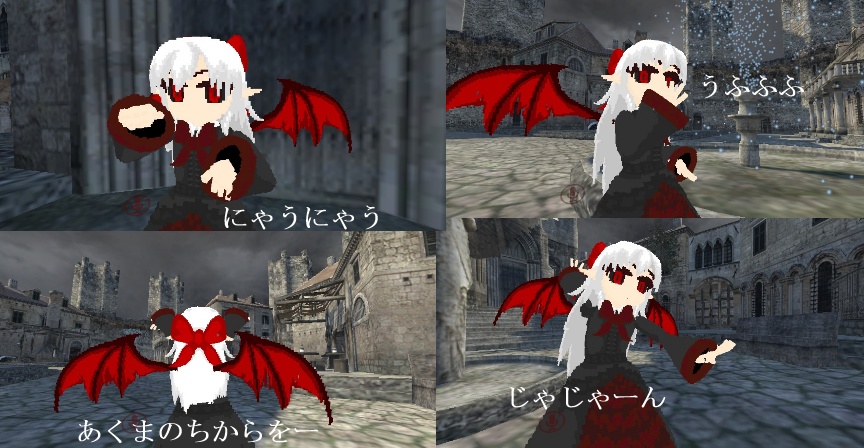 【ボクセルモデル】魔界嬢メロロッテ