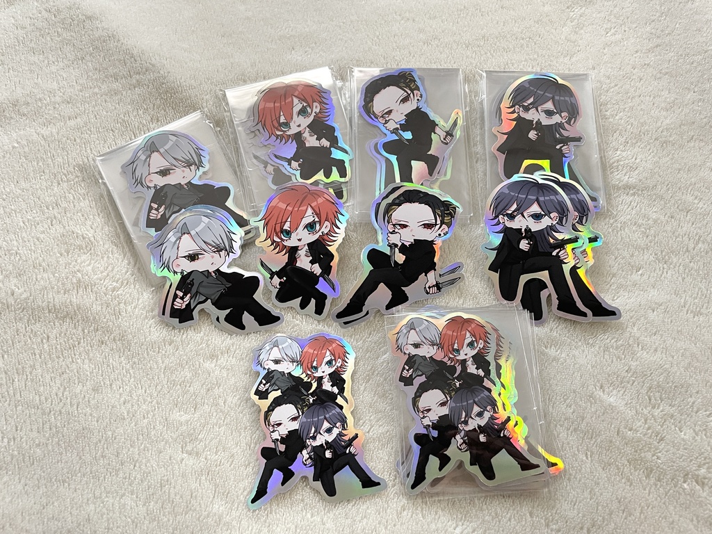 【ステッカー】Lotus - 各キャラ+集合