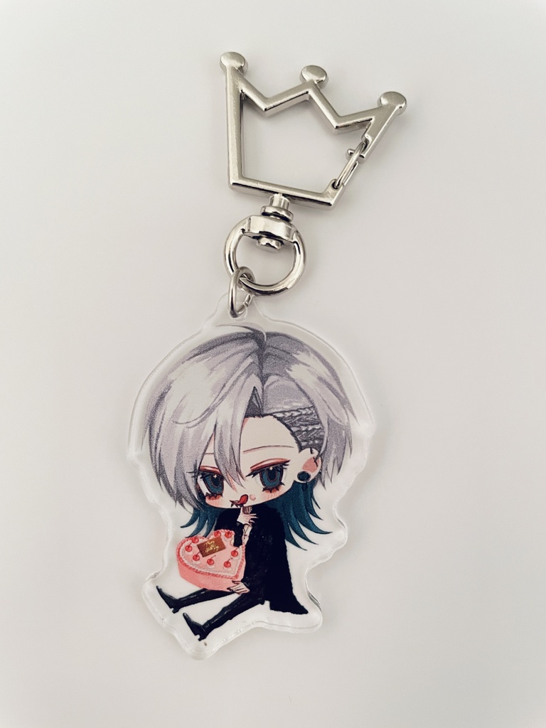 【アクリルキーホルダー(50mm)】誕生日ライ