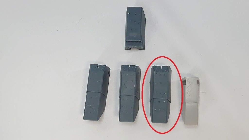 ハセガワ 1/72 VF-1 アーマードバルキリーバトロイド足クビパーツ(採用バージョン)