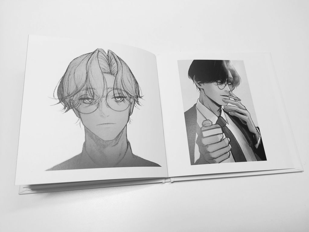 【画集】『History books Monochrome』