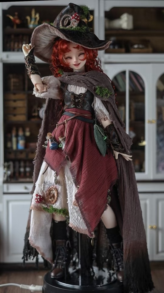 BJD 1/4サイズ MSD/SDM用 ファンタジー風アウトフィット