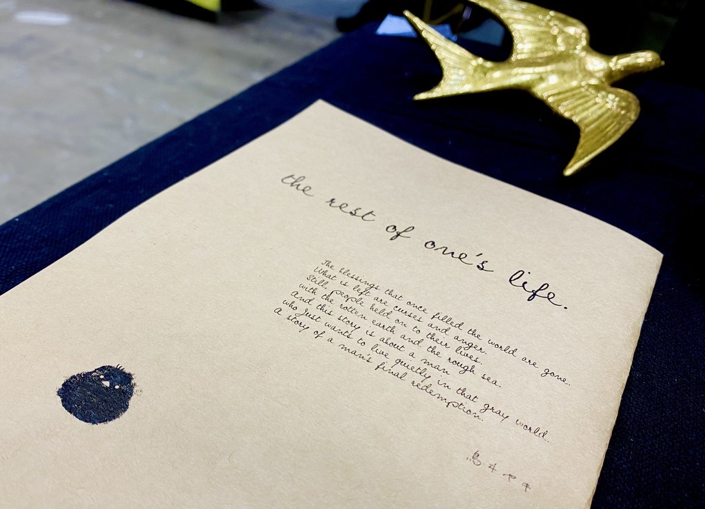 the rest of one's life.