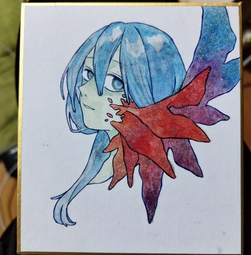 水彩色紙