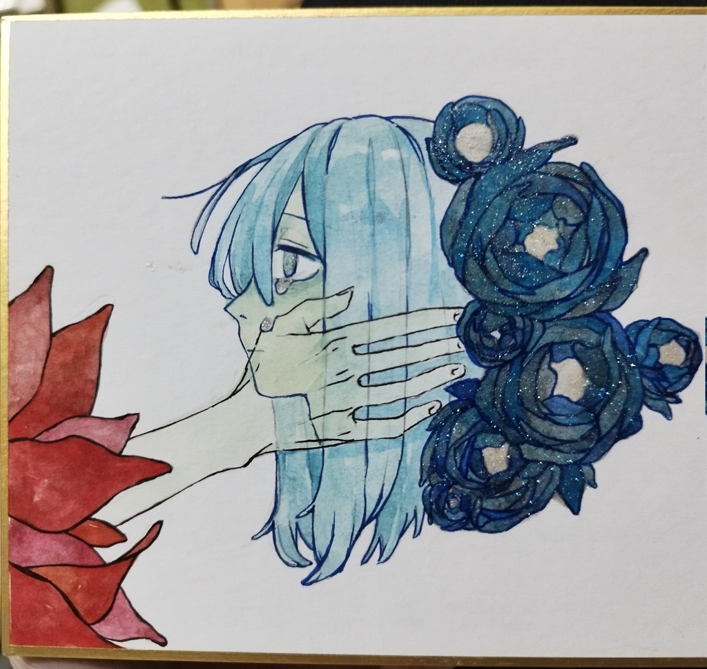 透明水彩 色紙